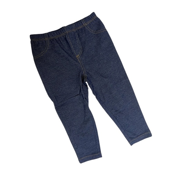 Carters Baby Girls Size 18 Months 2pc Floral Outfit Set Pants Bodysuit long - Picture 8 of 12